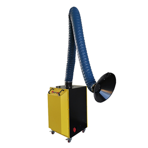 Système de filtration <span class=keywords><strong>d</strong></span>'<span class=keywords><strong>air</strong></span> portable industriel à double bras, <span class=keywords><strong>extracteur</strong></span> de fumée - Product Image 5