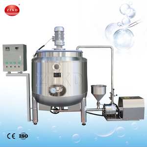 Chemical Cosmetic Lotion Detergent High Shear Homogenizer Mixing Reactor Agitator Liquid Soap Mixing Tank with Low Price - Product Image 6