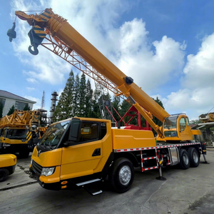 Grue mobile hydraulique d'occasion XCMG QY25K5D de 25 tonnes avec flèche de 42 m, équipement de levage pour la construction, grue sur camion - Product Image 1