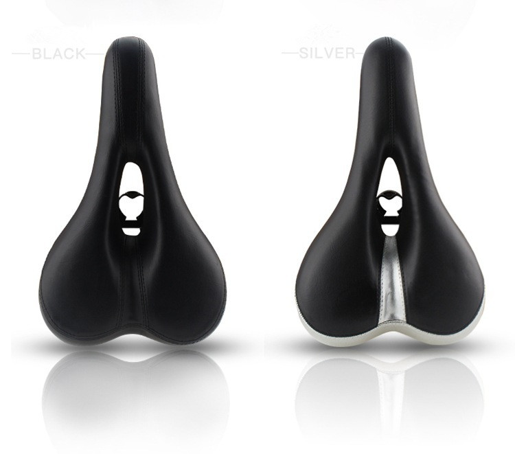 Велосипедное седло с мягкой подкладкой, удобное Велосипедное Сиденье из искусственной кожи с эффектом памяти, для горного велосипеда