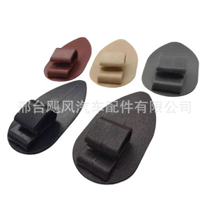 Car Floor Mat Anti Slip <b>Clip</b> 56mm Universal TPE Material Brown Color - Product Image 3