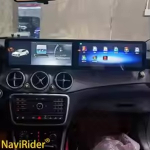 Pour Mercedes Benz Classe A CLA GLA X156 2013-2018, mise à niveau de l'autoradio à double écran, lecteur multimédia, Carplay, navigation, autoradio GPS - Product Image 3