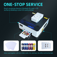 Printer Kartu PVC 6 Warna Resolusi Tinggi ZYJJ Baru untuk Pencetakan Kartu ID Plastik, Kartu Anggota, Kartu Karyawan, dan Kartu Kustom