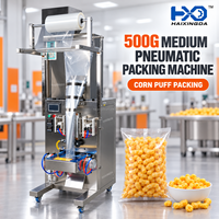 Machine d'emballage pneumatique automatique durable de 500 g de taille moyenne avec certification CE pour la production de volume moyen d'épices et d'assaisonnements