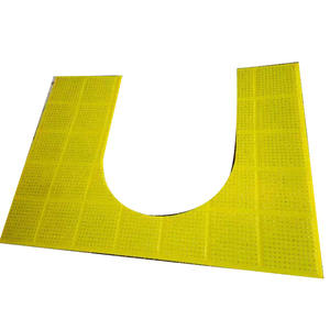 Tappetini di sicurezza per piano di perforazione antiscivolo con tavolo rotante di sicurezza in poliuretano acciaio per taglio delle unghie - Product Image 4