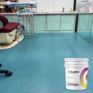 Epoxy-Colored Sand Home Floor <b>Coating</b> Imitating Marble Tiles for Premium Look Epoxy Colored Sand Floor <b>Paint</b> - Product Image 3