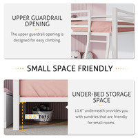 Lit superposé en métal forgé, nouvelle tendance, meubles double étage pour adultes, chambre à coucher, dortoir, école, lit simple pas cher, salon