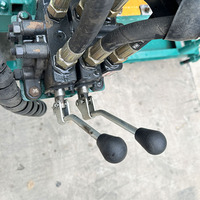 Foreuse hydraulique portative de haute qualité, marque DOLPHIN, pour usage agricole, sur roues, petite, 25 CV, moteur diesel, ISO9001
