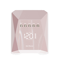 Nouvelle arrivée, sécheuse à gel pour ongles portable sans fil rechargeable professionnelle de haute qualité 96W, lampe à LED UV pour ongles
