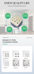 Pannello <span class=keywords><strong>in</strong></span> <span class=keywords><strong>Cartongesso</strong></span> Perforato Fonoassorbente per Decorazioni Interne, Funzioni di Controsoffitto <span class=keywords><strong>in</strong></span> <span class=keywords><strong>Cartongesso</strong></span> Perforato - Product Image 5