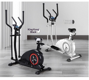 <span class=keywords><strong>Elliptique</strong></span> d'intérieur universel à entraînement arrière en acier, résistance magnétique, capacité 120 kg, affichage multifonctionnel pour le bureau - Product Image 3