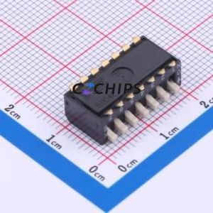 DSPV07LSGET DIP Switch SMD-14P,9x19.2mm Switch Piano Key Single Pole Single Throw 7 Gull Wing Type - Product Image 2