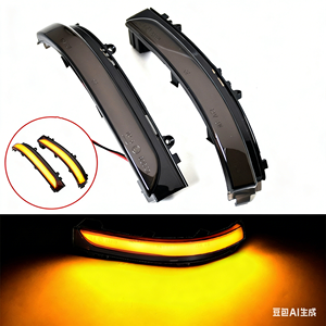 <span class=keywords><strong>Clignotant</strong></span> LED dynamique à défilement pour rétroviseur latéral VW Jetta MK6 version NA Sagitar G6 - Product Image 2