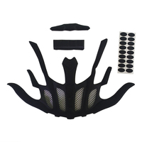 Coussinets de casque de vélo coussin de casque de vélo doublure de casque de vélo antichoc tapis de casque de vélo de coussin intérieur en éponge de protection