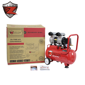 Compresor de Aire Silencioso sin Aceite de Alto Rendimiento Zelda ZD12001-24L de 8 Bares, Personalizado OEM, en Oferta - Product Image 6