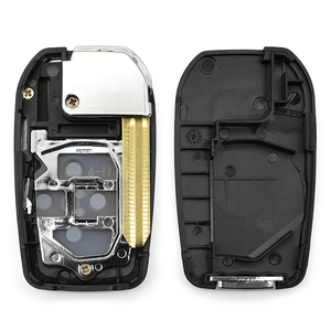 Cho I-SUZU <span class=keywords><strong>2</strong></span>-nút sửa đổi lật gấp từ xa Vỏ chìa khóa Trống Chìa Khóa Xe Trường hợp với toy43r lưỡi xe phím - Product Image 2