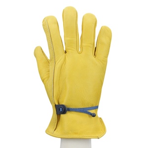 Guantes de seguridad para trabajo industrial, protectores impermeables para construcción de cuero, jardinería, venta al por mayor, fábrica China - Product Image 4