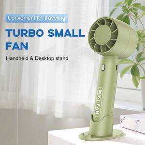 Mini ventilador pequeño de mano, refrigeración por aire, portátil, silencioso, plegable, Usb, recargable, ventilador portátil - Product Image 4