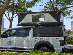 Tente de toit rigide Overland 2026, design moderne et léger, pour pick-up, camping-car pop-up, imperméable, pour 2-3 personnes - Product Image 3