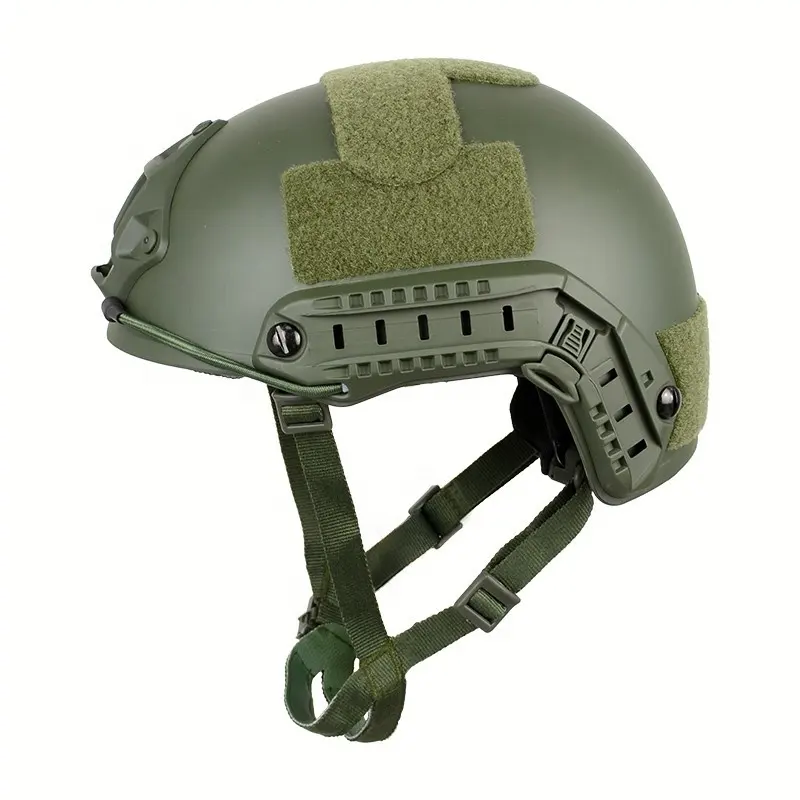 Double Safe Factory Wholesale high cut lightweight abs safe anti hit helmet with visor Tactical Helmet