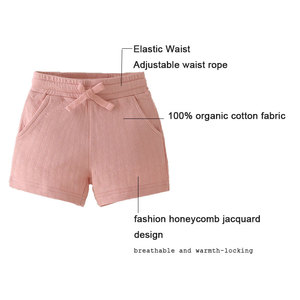 <span class=keywords><strong>Pantaloncini</strong></span> in Cotone per Neonati, Comodi e Adorabili, Struttura Jacquard a Rete Traspirante - Product Image 4