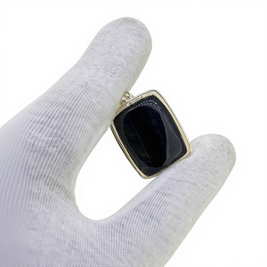 Vintage Wedding Women's Handmade Sterling Silver Natural Quality <b>Tiger</b> <b>Eye</b> Pendant Cabochons Cushion Shape Jewelry - Product Image 1