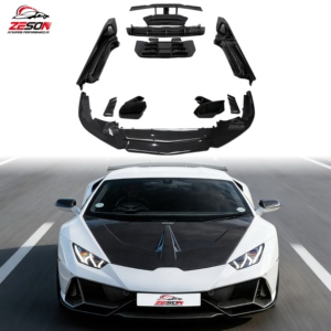 Nuovo Kit Carrozzeria in Fibra di Carbonio Testato in Tunnel Aerodinamico per Lamborghini Huracan <span class=keywords><strong>EVO</strong></span>, Kit di Aggiornamento Prestazioni con Labbro Paraurti Anteriore - Product Image 1