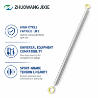 Muelles de acero de larga duración para trapezio, reformer y pilates, para equipos de gimnasio y sillas de extensión deportivas.