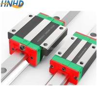 Rail de guidage linéaire HGH20 HGW20CA/HA HGR20T et bloc avec roulements de haute précision pour machine de fraisage CNC