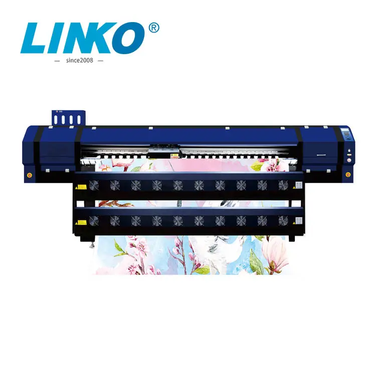 LINKO yüksek hızlı toptan eşya fiyat 2.6m i3200 dijital tekstil mürekkep püskürtmeli boya süblimasyon yazıcılar