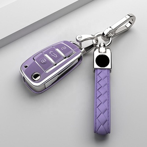 Venta caliente negro púrpura blanco coche Flip key TPU key cover - Product Image 2