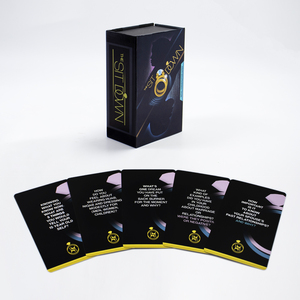 การ์ดเกมพูดคุยแบบกำหนดเอง พิมพ์ลายตามไฟล์ของคุณเอง สำหรับคู่รัก การ์ดสื่อสารพร้อมอักษรย่อ เกมดื่มสำหรับผู้ใหญ่ - Product Image 4