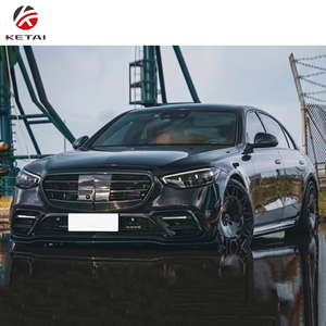 ชุดแต่งสไตล์ BRS วัสดุ PP ขายส่ง สำหรับ Mercedes Benz S Class <span class=keywords><strong>W221</strong></span> ปี 2006-2013 อัพเกรดเป็น S450 W223 ปี 2021-2025 - Product Image 3