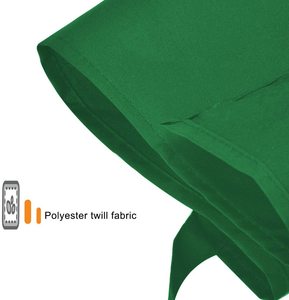 Grembiule da Cucina Riciclato Economico con Logo Personalizzato, Stampa a Sublimazione, Regolabile, Verde, con Tasche, <span class=keywords><strong>Abbigliamento</strong></span> Protettivo per Chef e Giardinaggio - Product Image 3