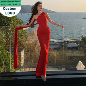 Nouvelle collection été 2025 : Robes longues élégantes asymétriques de créateur pour femme, qualité supérieure - Product Image 4