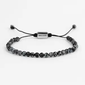 Chapelet — Bracelet de perles en hématite et Allah Tasbih, bijoux musulman de prière, cadeau du Ramadan pour femmes et filles