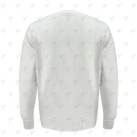 Personnalisé Hommes Coton Jacquard Lettre Pull Baseball Tricoté Col V Manches Longues Chandails Hommes Domicile Joueur Tricot Jersey Chandail