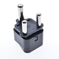 Adaptateur de voyage universel OEM pour l'Afrique du Sud (Type M) en matériau ignifuge pour PC, neuf