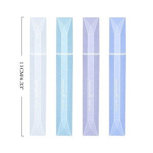 Stylo surligneur fluorescent à pointe oblique, série dégradée, lot de 6 couleurs pour l'école - Product Image 2