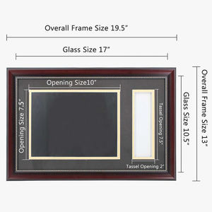 Bingkai Sertifikat Wisuda A4 Grosir dengan Rumbai - Product Image 2