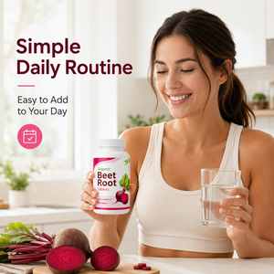 Comprimés de racine de betterave biologique de haute qualité, puissants antioxydants, suppléments de vitamine B9 B12, soutien immunitaire pour adultes, femmes enceintes - Product Image 5