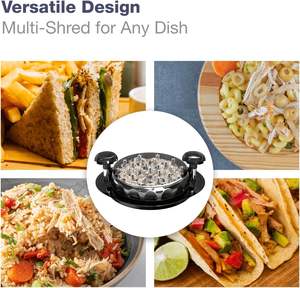 Desmenuzador de Pollo de Plástico Ecológico 2024, Herramienta Grande para Desmenuzar Pechuga de Pollo, Máquina Desmenuzadora de Carne con Mango Giratorio para Cerdo y Res - Product Image 5