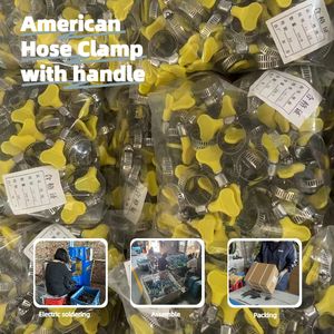 Colliers de serrage télescopiques en acier inoxydable galvanisé 201/304 (pouces/métriques) <span class=keywords><strong>avec</strong></span> poignée à vis moletée pour tubes et tuyaux – Vente en gros - Product Image 4