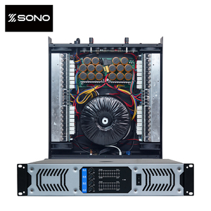 Amplificateurs de puissance <span class=keywords><strong>SONO</strong></span> H4.08 4 <span class=keywords><strong>canaux</strong></span> 2U 800W 220V avec transformateur, amplificateur de puissance professionnel haute puissance pour sonorisation extérieure - Product Image 1