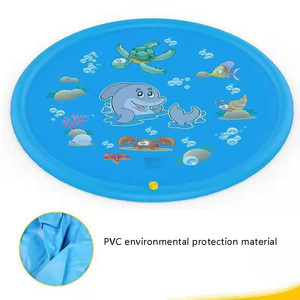 Tapis de jeu aquatique gonflable pour bébé en PVC de <span class=keywords><strong>68</strong></span> pouces, tapis de pulvérisation d'eau pour enfants, tapis de jeu aquatique de 170 cm - Product Image 5