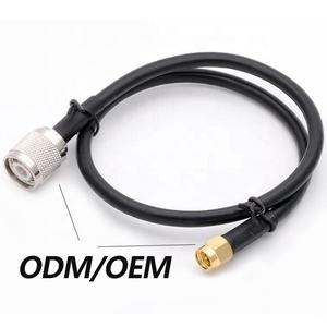 Conjunto de Conector Coaxial Cabo <span class=keywords><strong>RF</strong></span> Venda a granel SMA Fêmea Macho Para SMA N Para Receptores GPS Dispositivos Wifi Router FPV Cabos Coaxiais - Product Image 1