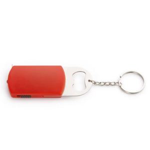 Linterna LED Pequeña con Logotipo Personalizado, Regalo Promocional, Llavero con Destapador de Botellas Metálico, Cinta Métrica de 1M/3FT, Pilas Incluidas - Product Image 5