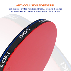 Loki OEM ODM <span class=keywords><strong>6</strong></span> <span class=keywords><strong>étoiles</strong></span> raquettes <span class=keywords><strong>de</strong></span> <span class=keywords><strong>ping</strong></span>-<span class=keywords><strong>pong</strong></span> <span class=keywords><strong>de</strong></span> haute qualité 7 plis poignée horizontale personnalisé professionnel raquettes <span class=keywords><strong>de</strong></span> tennis <span class=keywords><strong>de</strong></span> table - Product Image 6