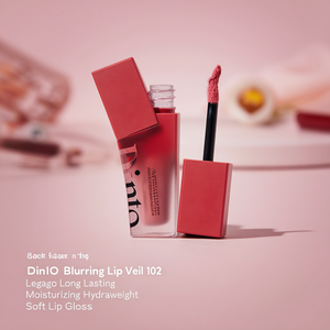 Dinto Blurring Lip Veil 102 Legato Gloss à lèvres hydratant longue durée, léger et doux - Product Image 3