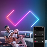 Tuya WIFI Glide – applique murale intelligente et vivante, multicolore, synchronisation de la musique, décoration de la maison, barre lumineuse LED, Streaming, effets de lumière dynamiques